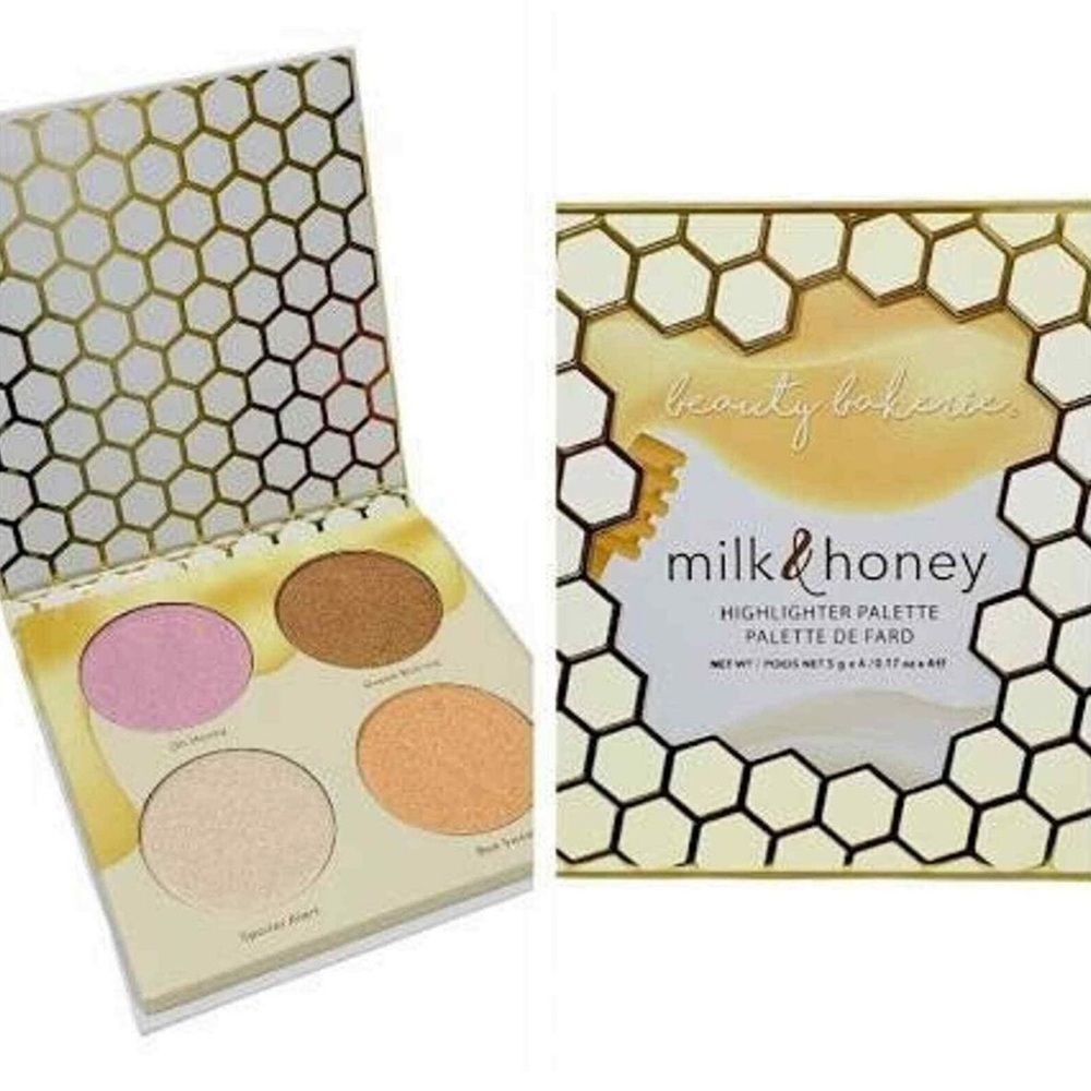 New! Milk & Honey Highlighter Palette by Beauty Bakerie